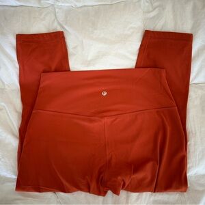 lululemon athletica Rust Leggings